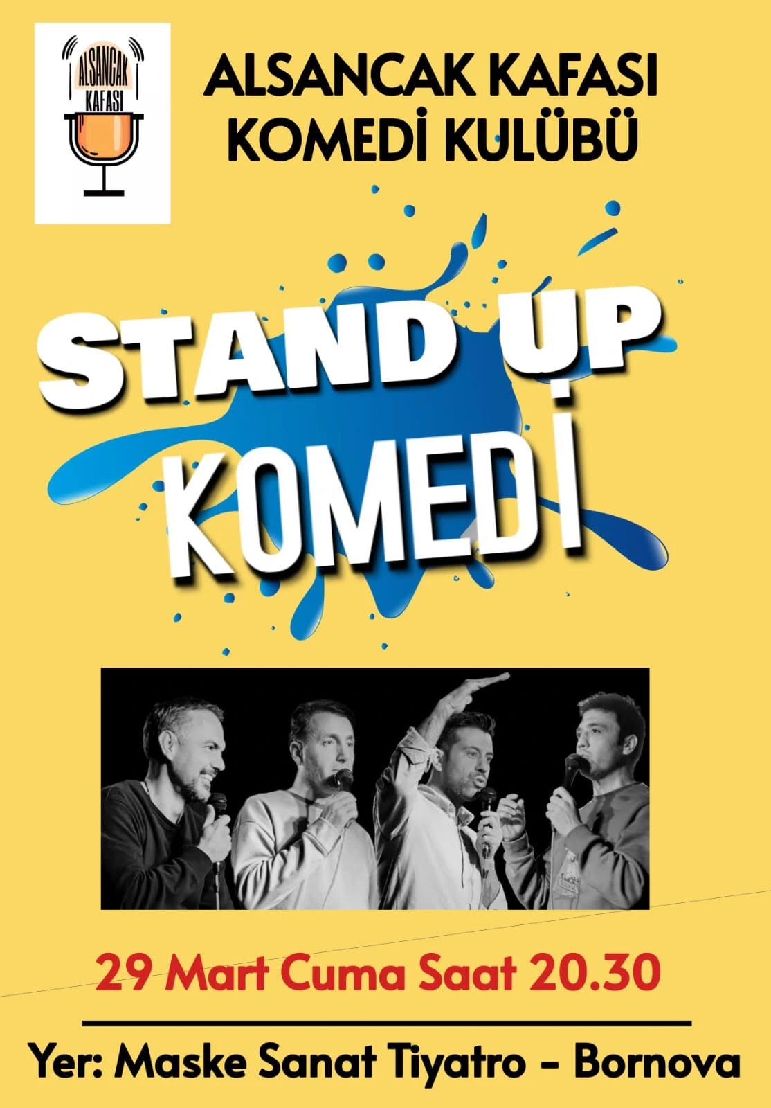 Alsancak Kafası Komedi Kulübü - Stand Up Gecesi 