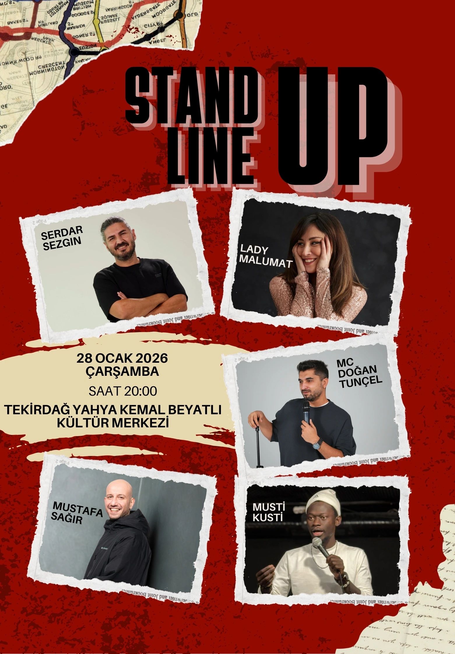 Stand Up - Line Up