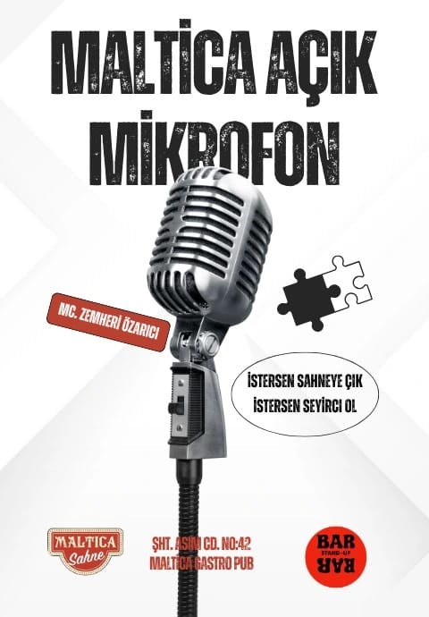 Stand up Maltica Açık Mikrofon
