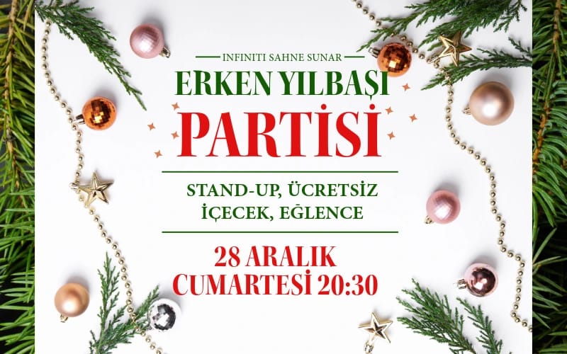 Stand up Taksim Erken Yılbaşı Partisi