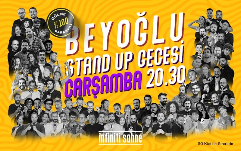 Stand Up Taksim Gecesi & Açık Mikrofon Çarşamba 
