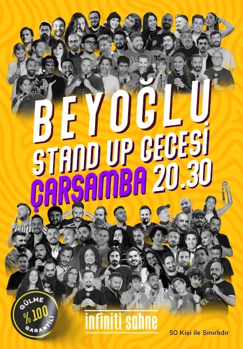 Stand Up Taksim Gecesi & Açık Mikrofon Çarşamba 