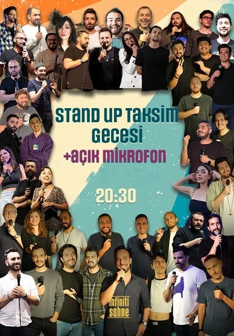 Stand up Taksim Gecesi + Açık Mikrofon