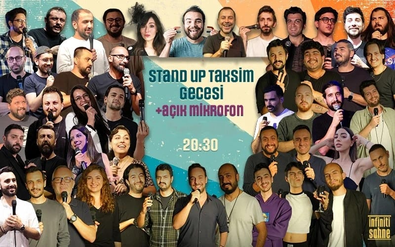 Stand up Taksim Gecesi + Açık Mikrofon