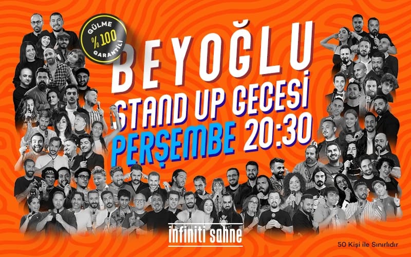 Stand Up Taksim Gecesi & Açık Mikrofon Perşembe 