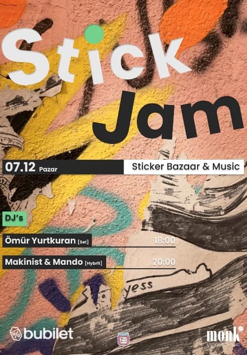 STICKJAM: Sticker Bazaar & Electronic Music