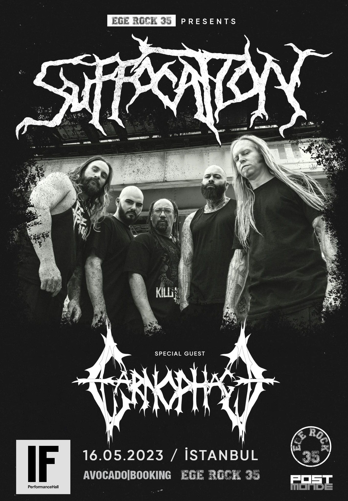 Suffocation Live in İstanbul