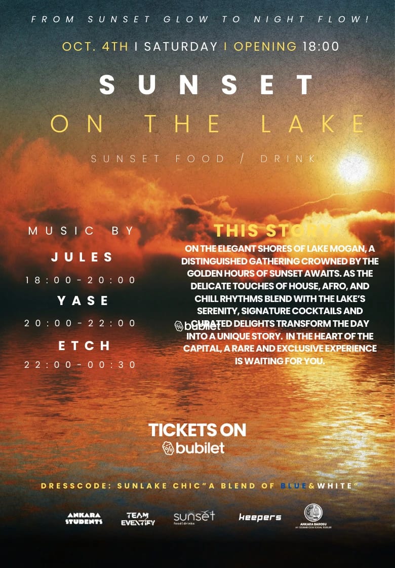 Sunset on the Lake - Sunset Bar Gölbaşı