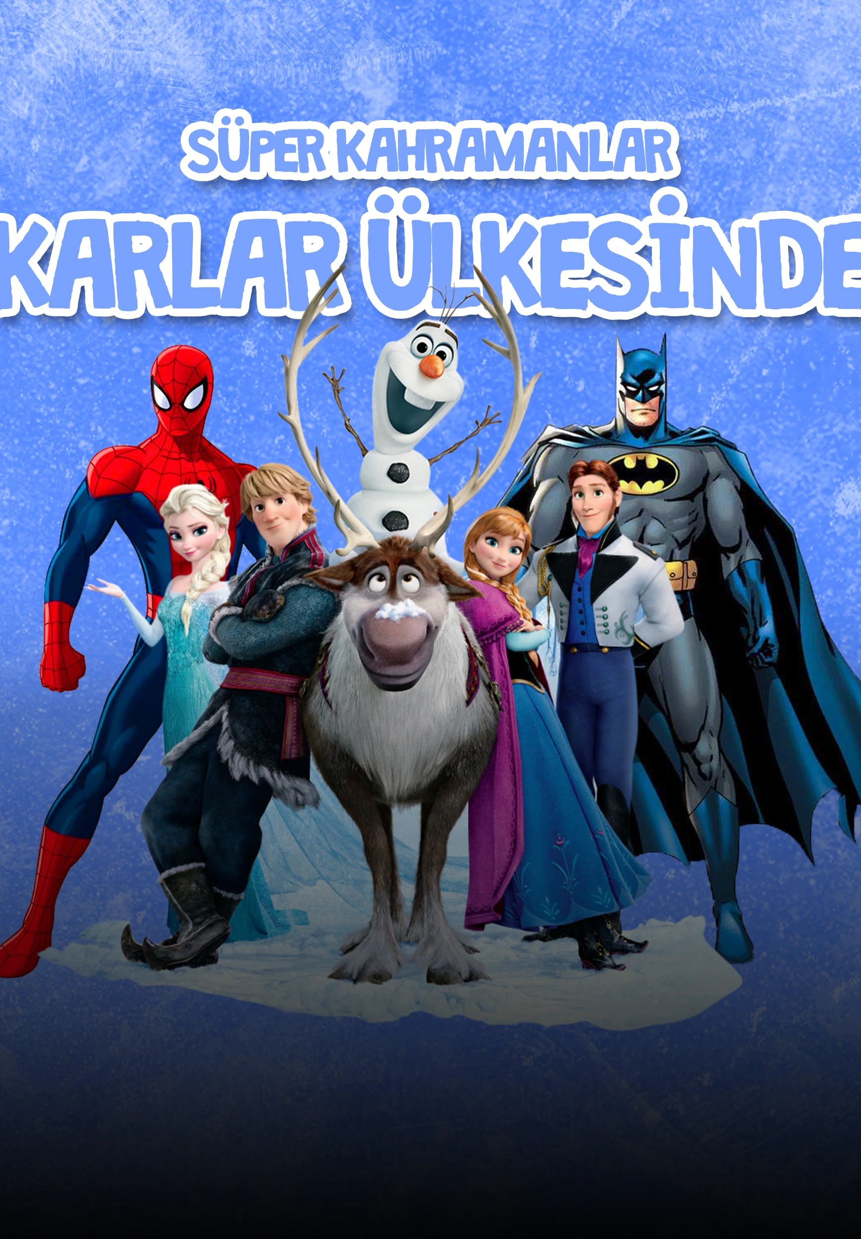 Süper Kahramanlar Karlar Ülkesinde Çocuk Oyunu