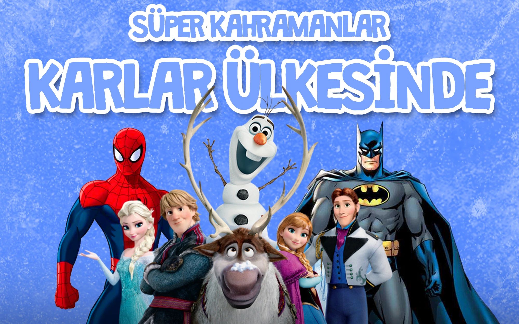 Süper Kahramanlar Karlar Ülkesinde Çocuk Oyunu