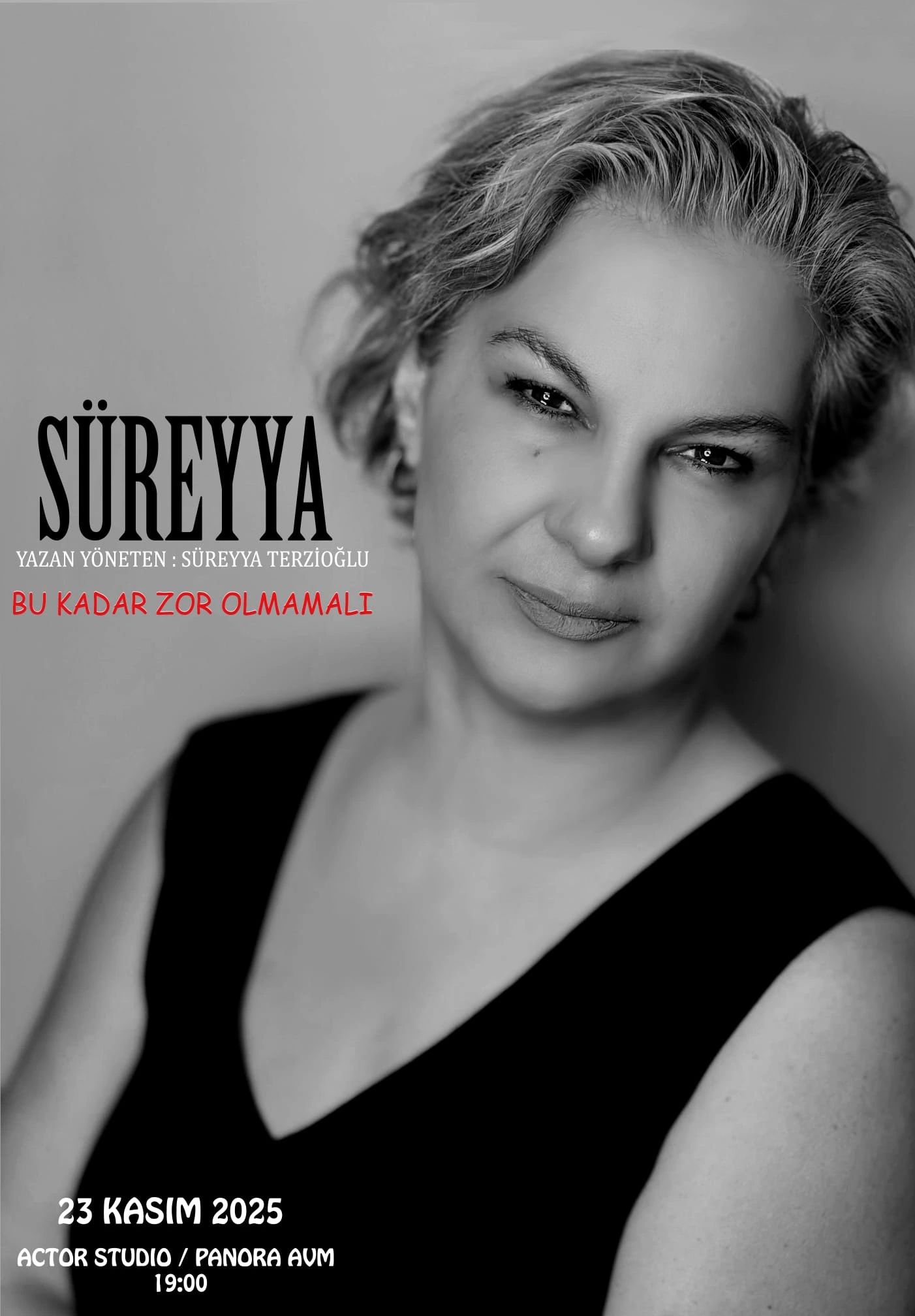 Süreyya Tiyatro Oyunu