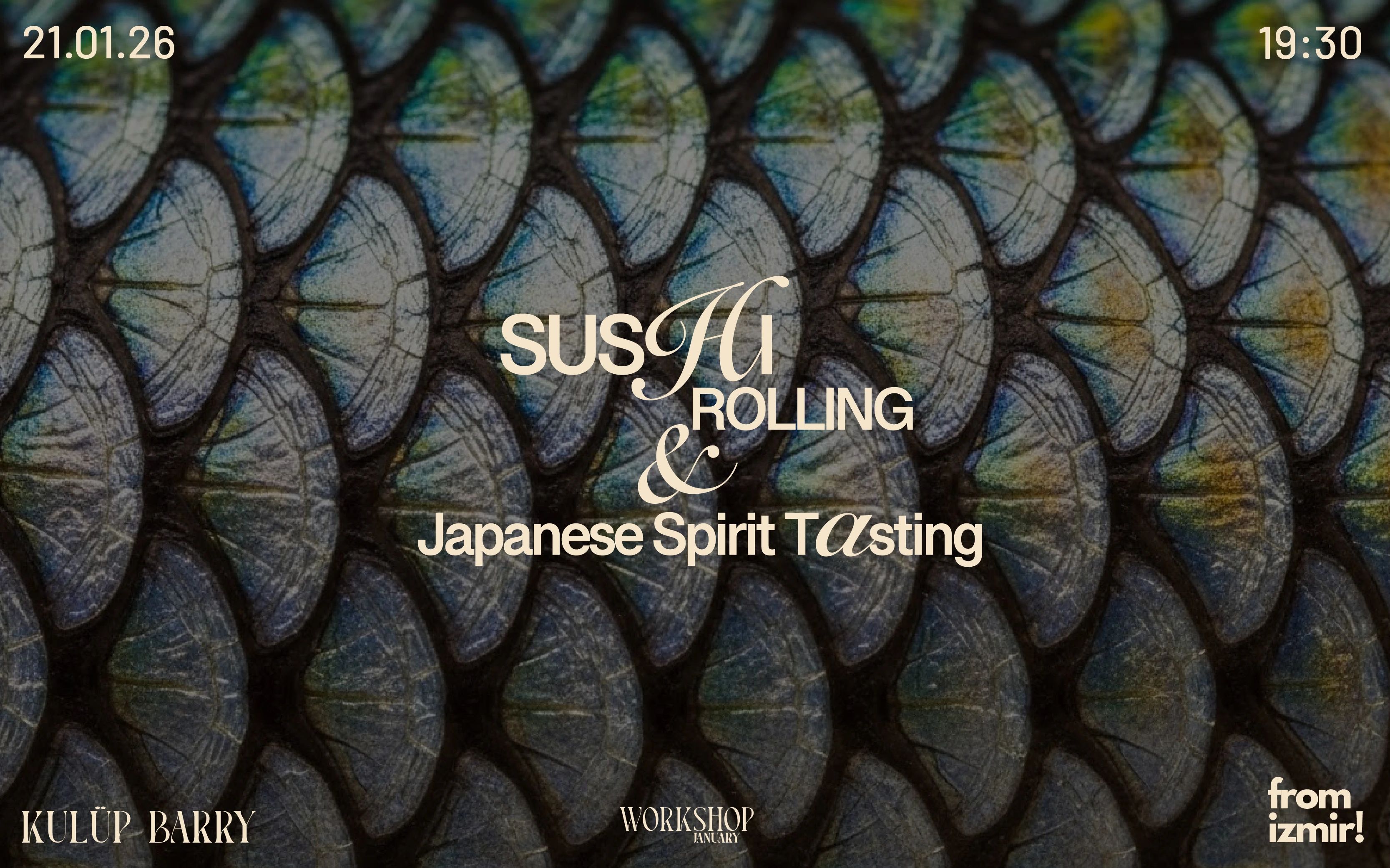 Sushi Rolling & Japanese Spirit Tasting 