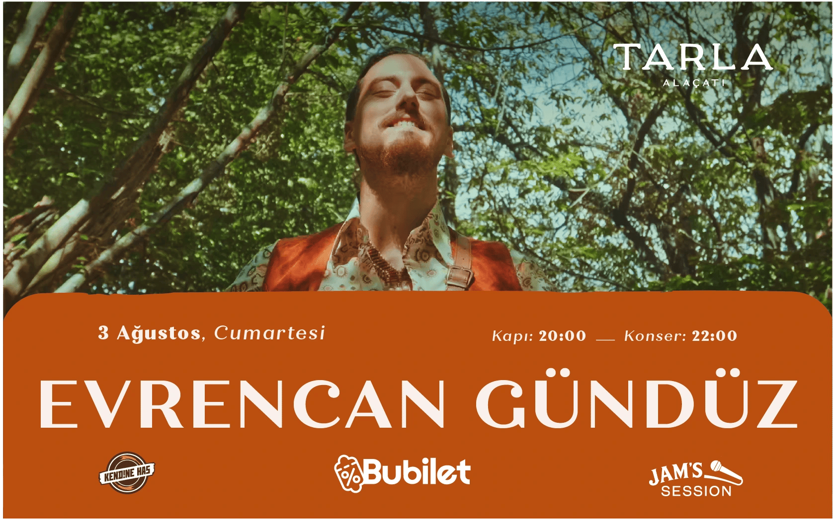Tarla’da Konser: Evrencan Gündüz