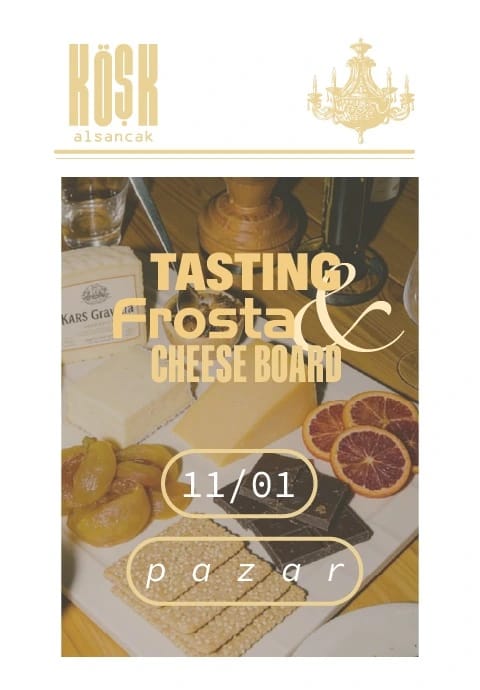 Tasting & Frosta Cheese Board