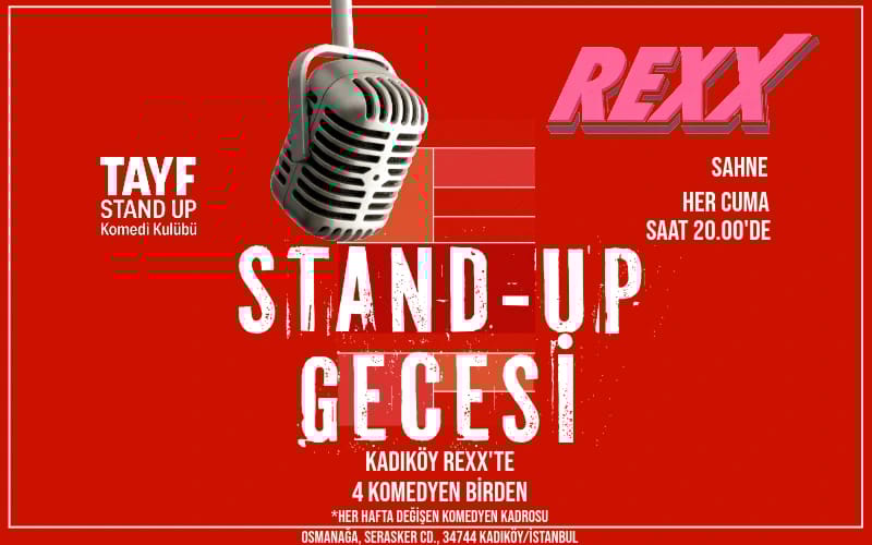 Tayf Stand-Up Komedi Kulübü Kadıköy