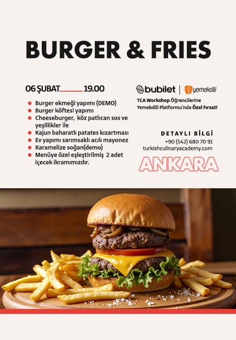 TCA |  Burger & Fries Workshop