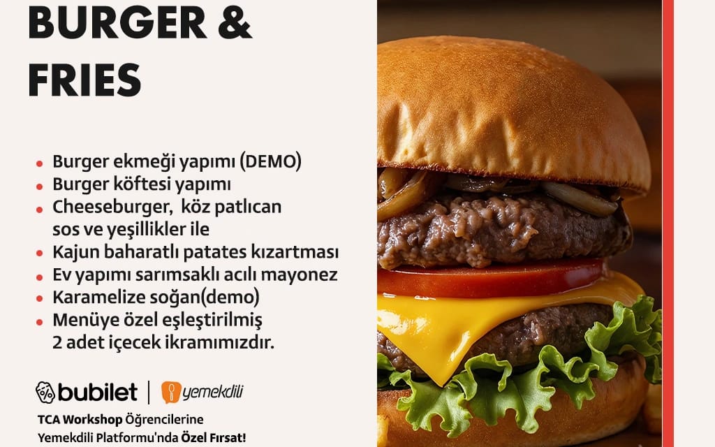 TCA | Burger & Fries Workshop