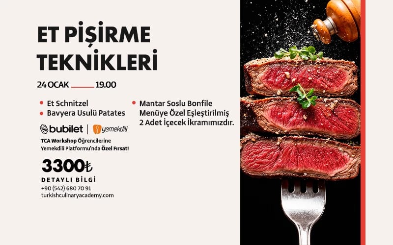TCA | Et Pişirme Teknikleri