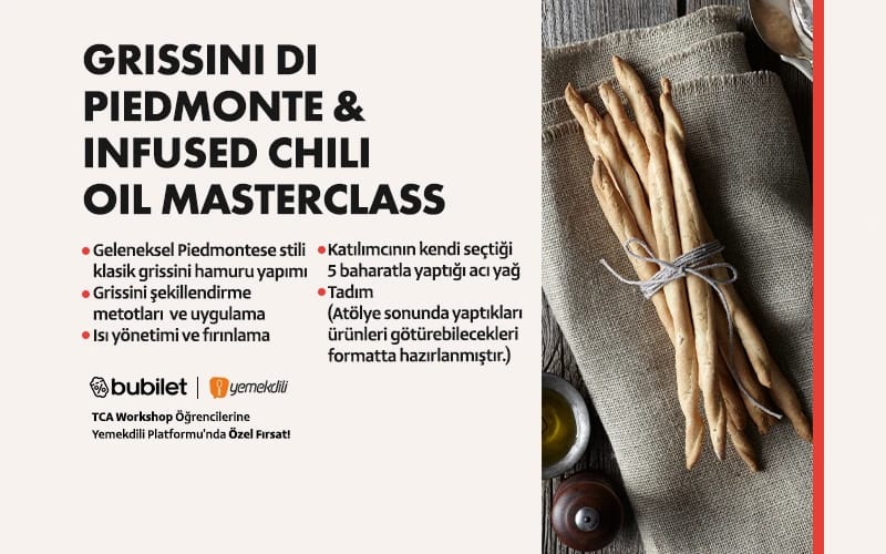 TCA | Grissini di Piedmonte & Infused Chili Oil Masterclass 