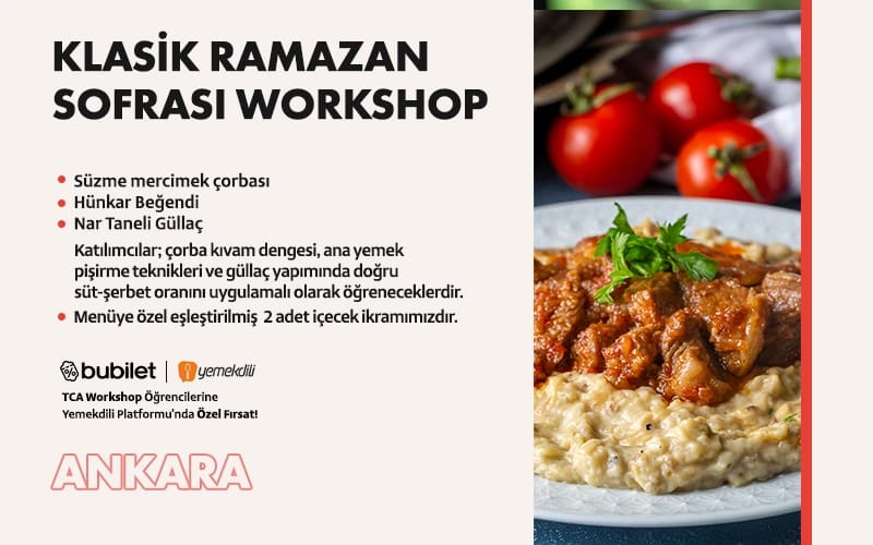TCA | Klasik Ramazan Sofrası Workshop