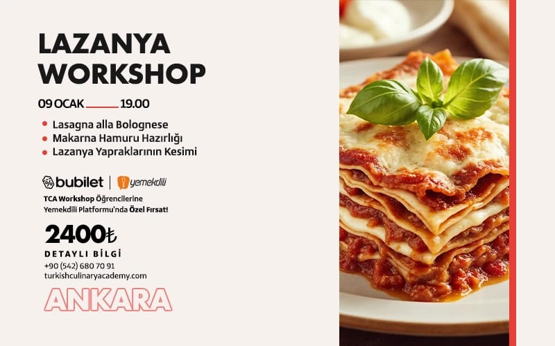 TCA | Lazanya Workshop