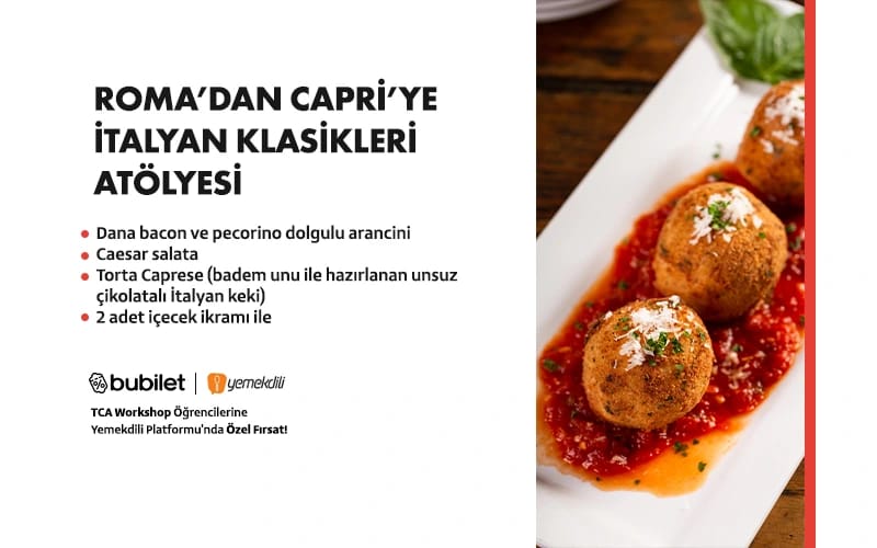 TCA | Roma’dan Capri’ye: İtalyan Klasikleri Atölyesi