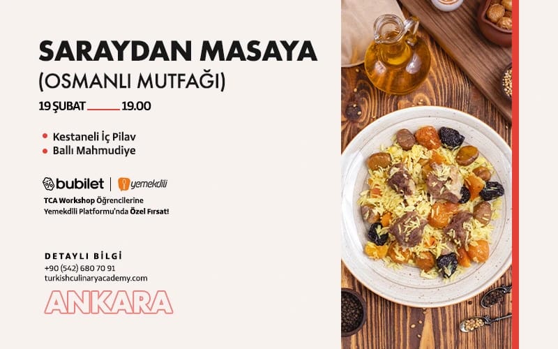 TCA | Saraydan Masaya (Osmanlı Mutfağı)