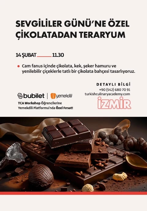 TCA | Sevgililer Gününe Özel Çikolatadan Teraryum