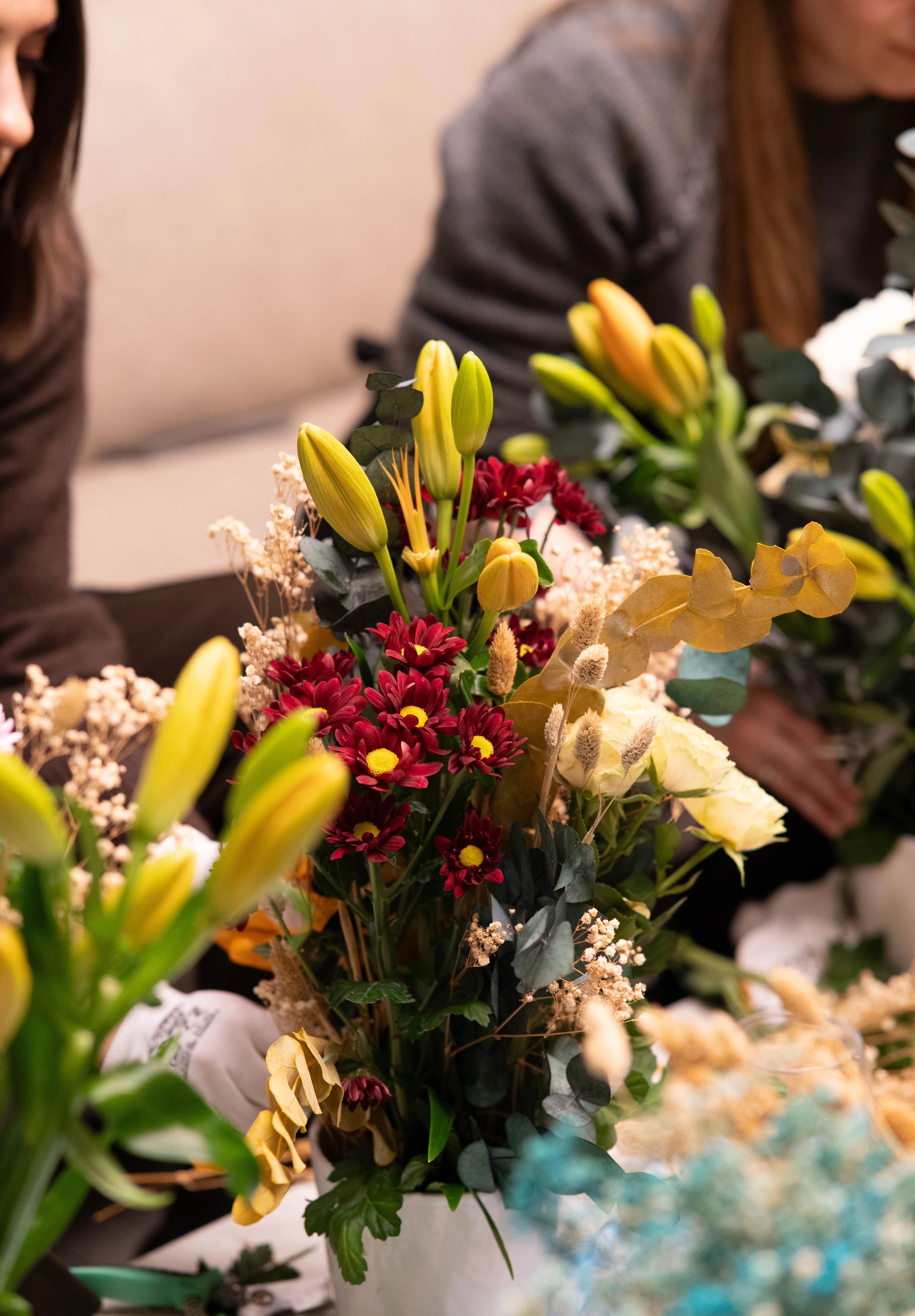 Terra Point Art - Sevgililer Günü Aranjman Workshop