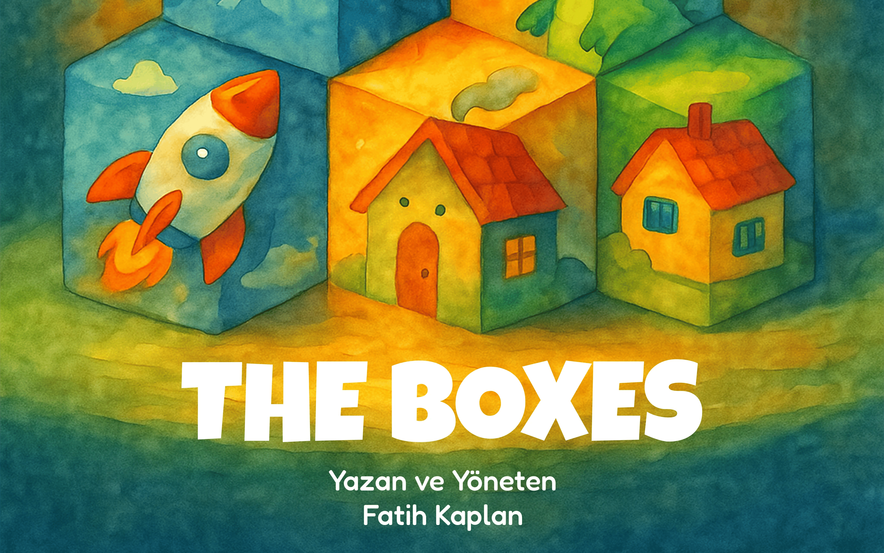 The Boxes - İngilizce Çocuk Tiyatrosu poster