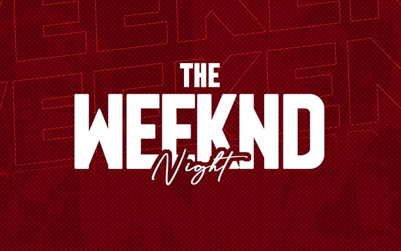 The Weeknd Night poster