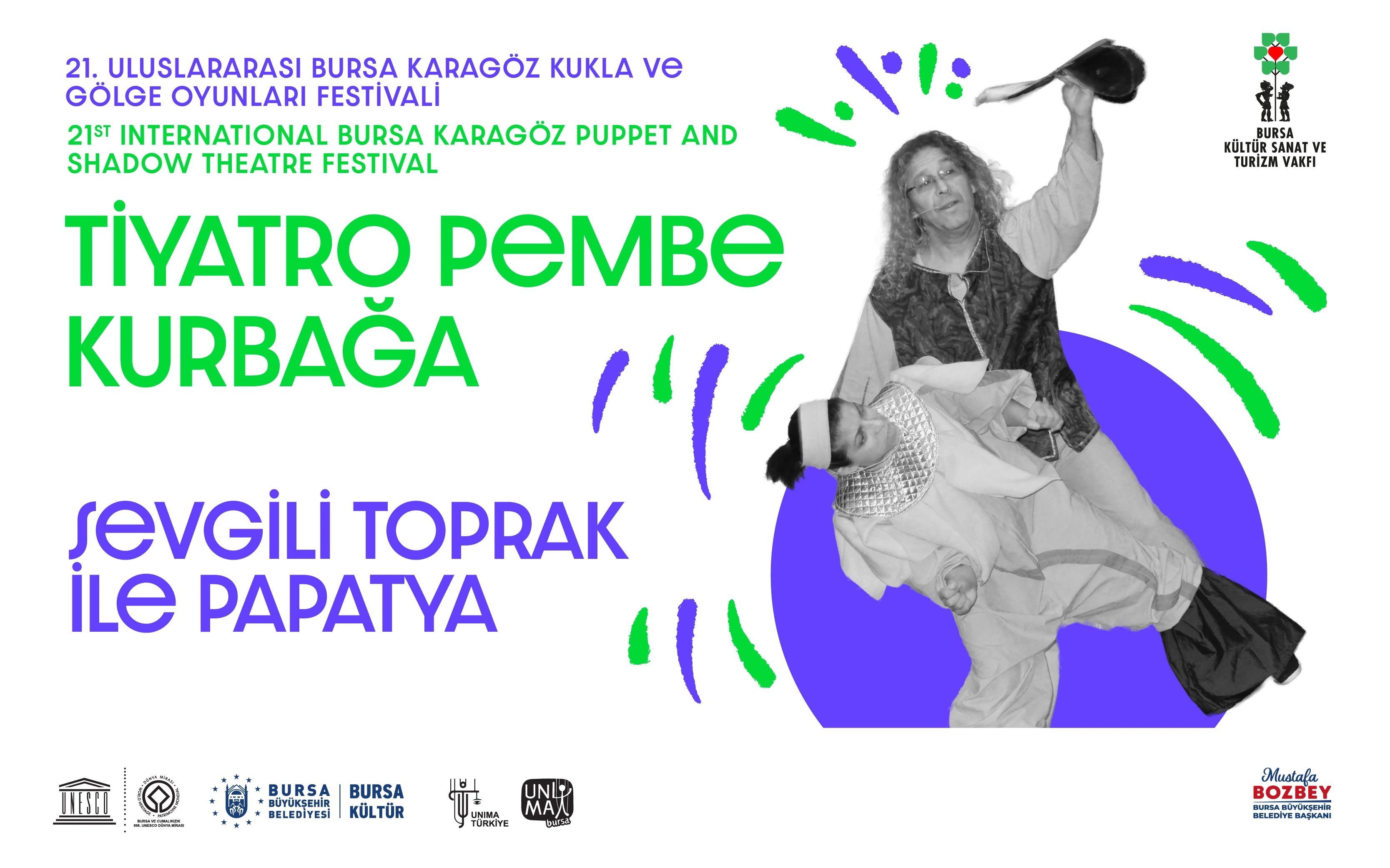 Tiyatro Pembe Kurbağa – Sevgili Toprak İle Papatya poster