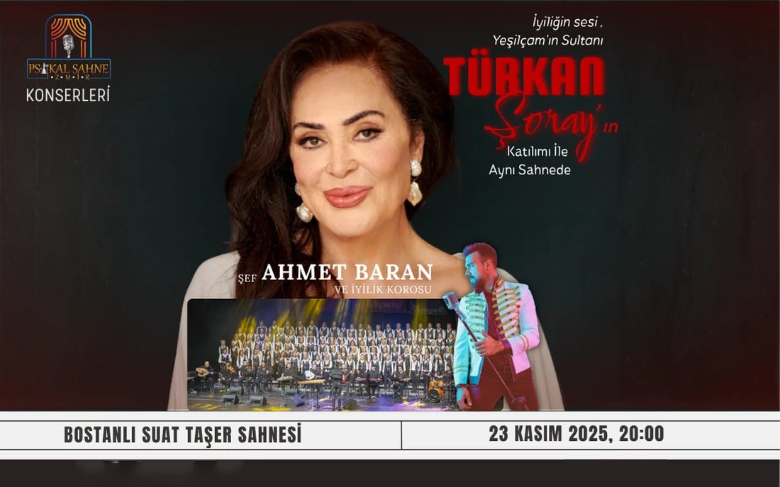 Türkan Şoray ve Ahmet Baran & İyilik Korosu Konseri poster