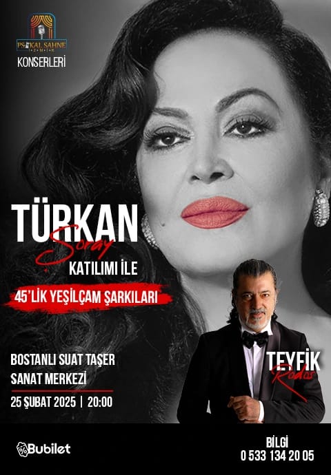 Türkan Şoray’ın Katılımı ile Teyfik Rodos ve 45'lik Yeşilçam Şarkıları