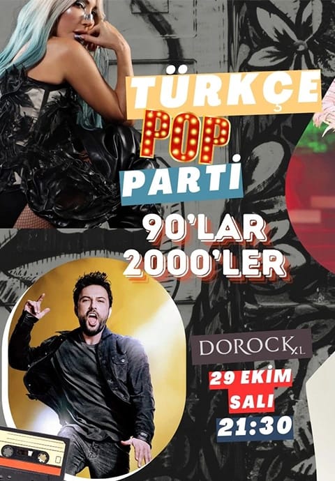 Türkçe Pop Parti 90’lar 2000’ler