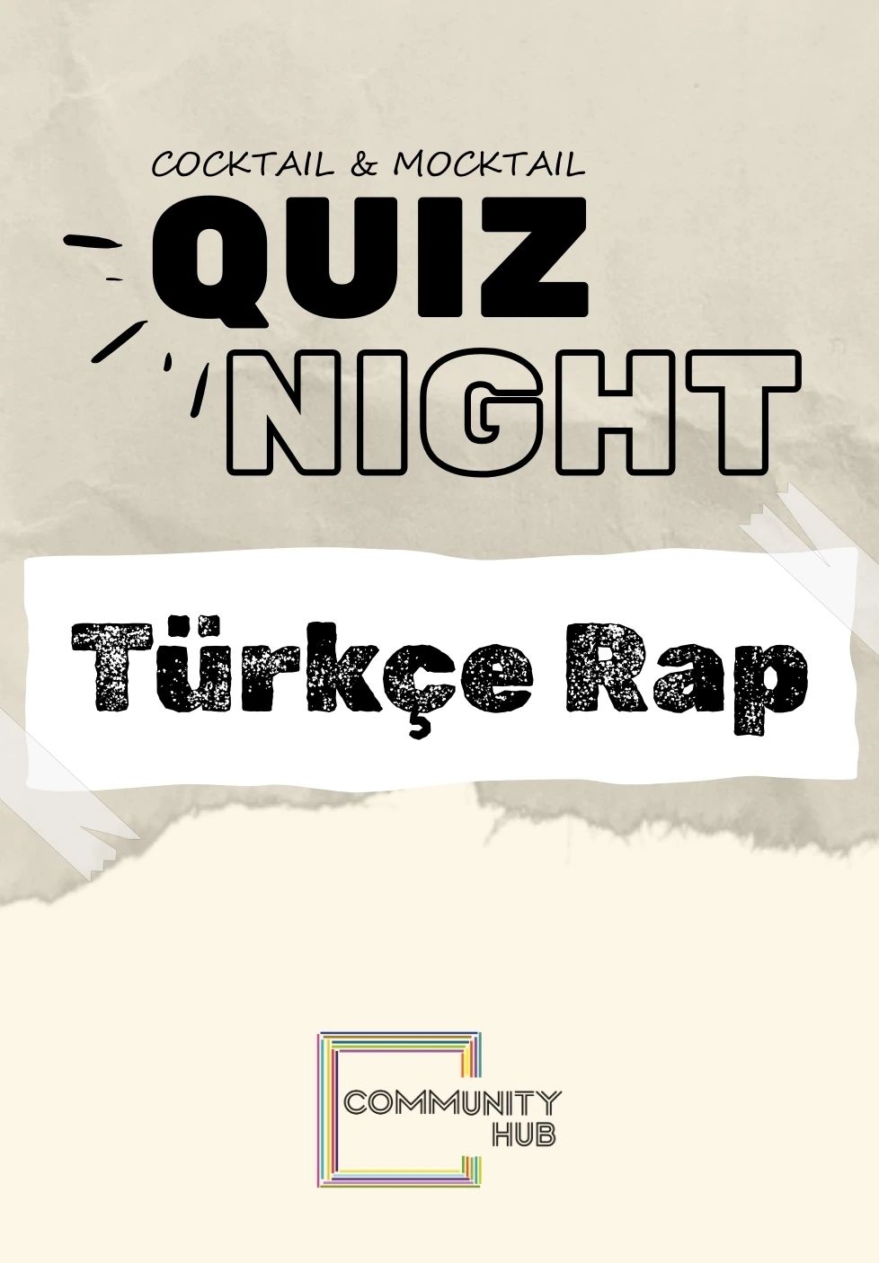 Türkçe Rap Quiz Night