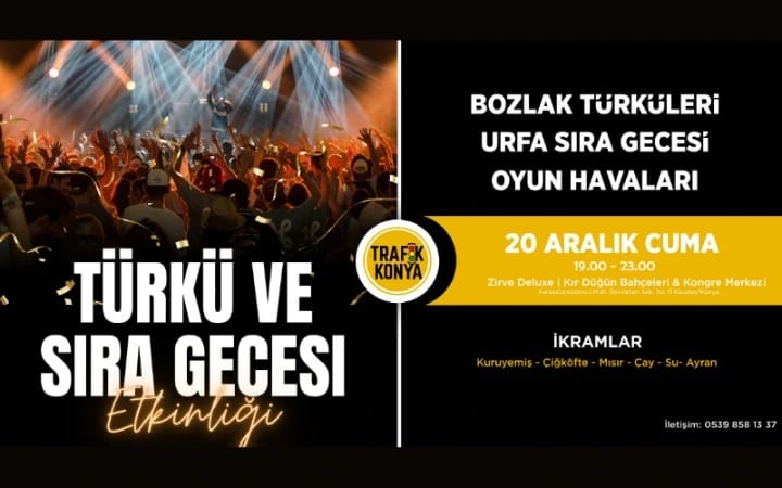 Türkü ve Sıra Gecesi