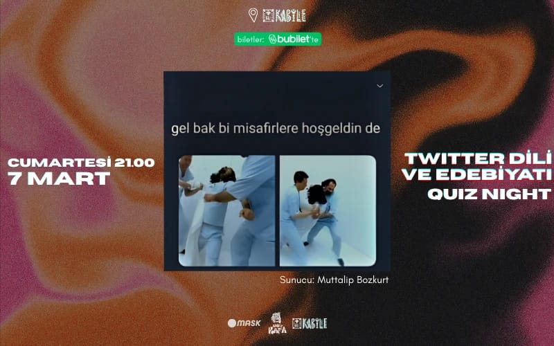 Twitter Dili (X) ve Edebiyatı Quiz Night