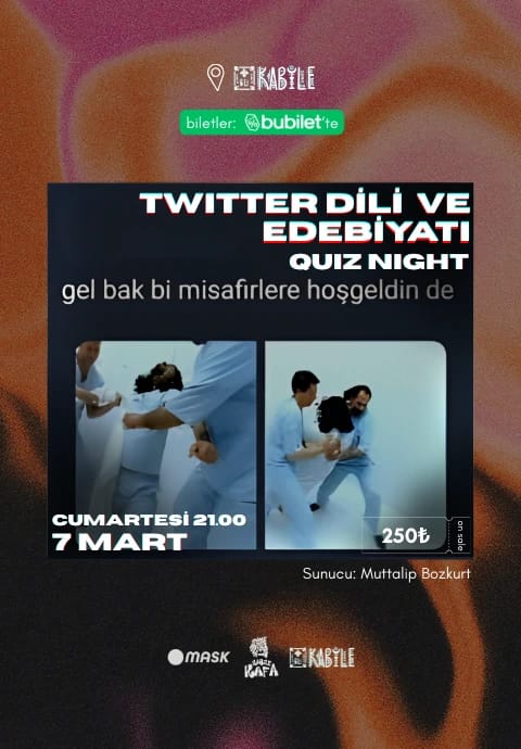 Twitter Dili (X) ve Edebiyatı Quiz Night