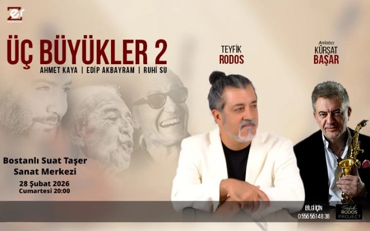 Üç Büyükler 2-Ahmet Kaya-Edip Akbayram-Ruhi Su