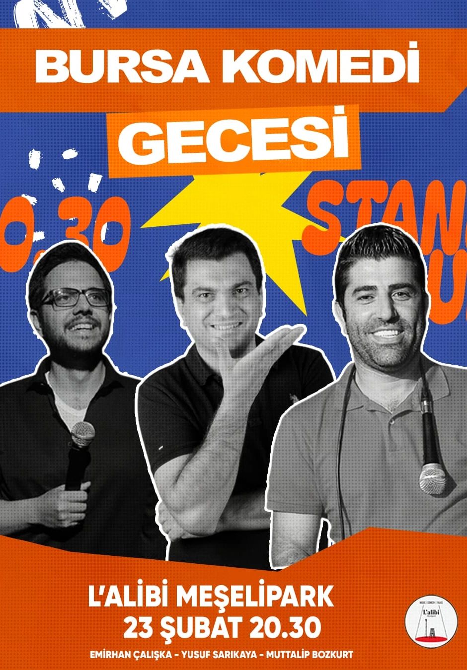 Üçlü Komedi Gecesi