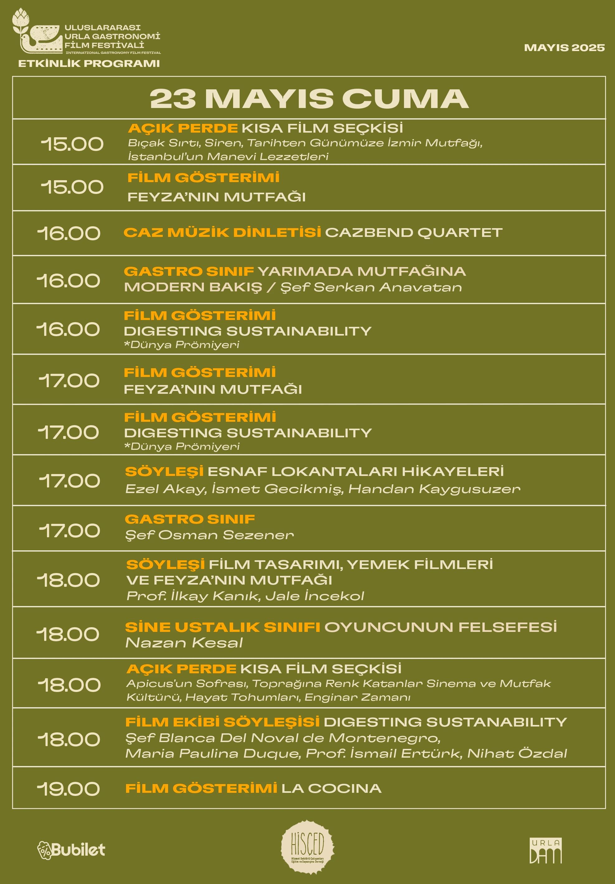 Uluslararası Urla Gastronomi Film Festivali