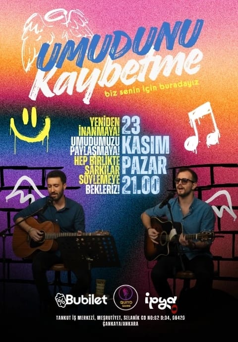 UMUDUNU KAYBETME | Akustik Sohbet & Canlı Performans