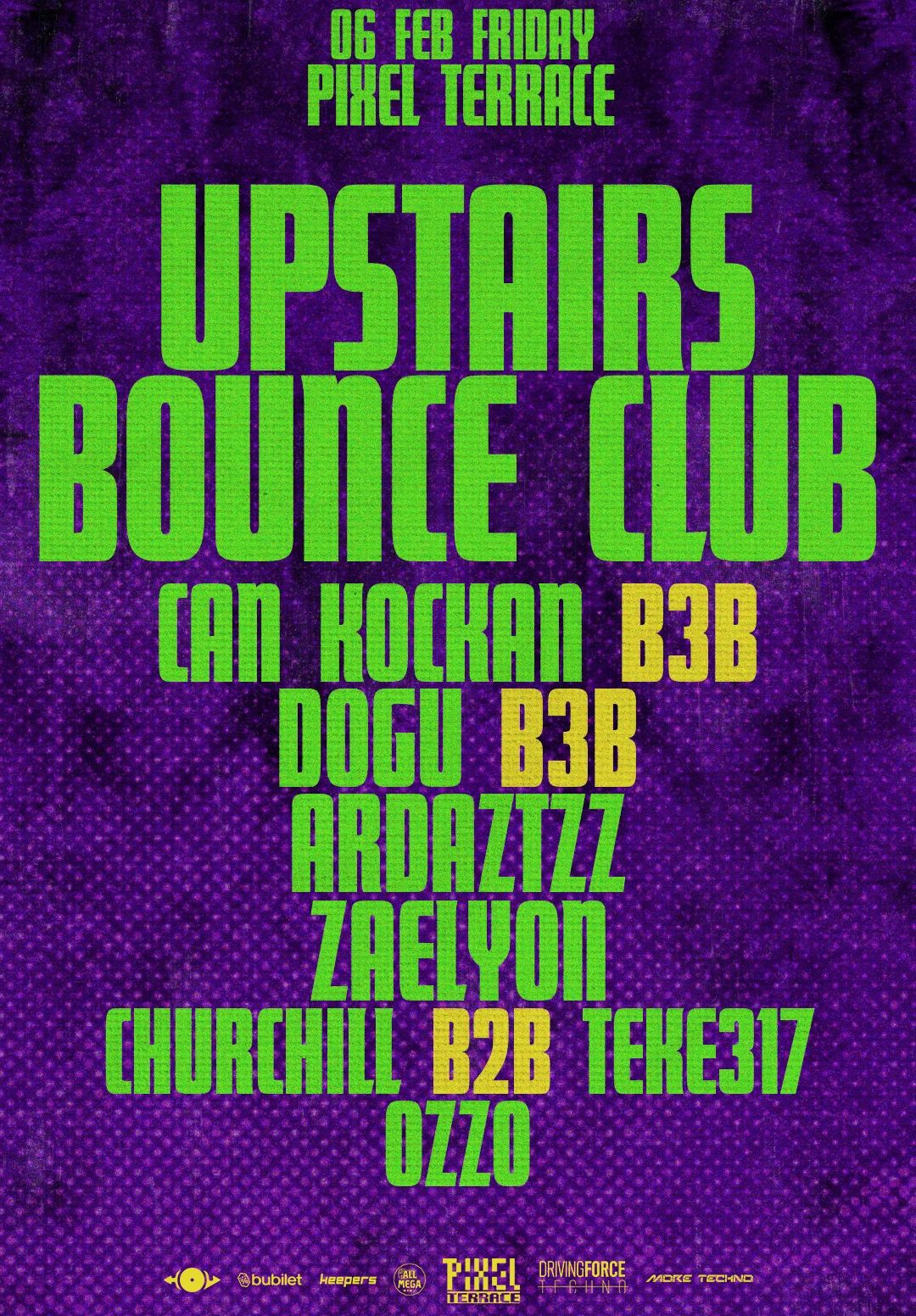 Upstairs Bounce Club @Pixel