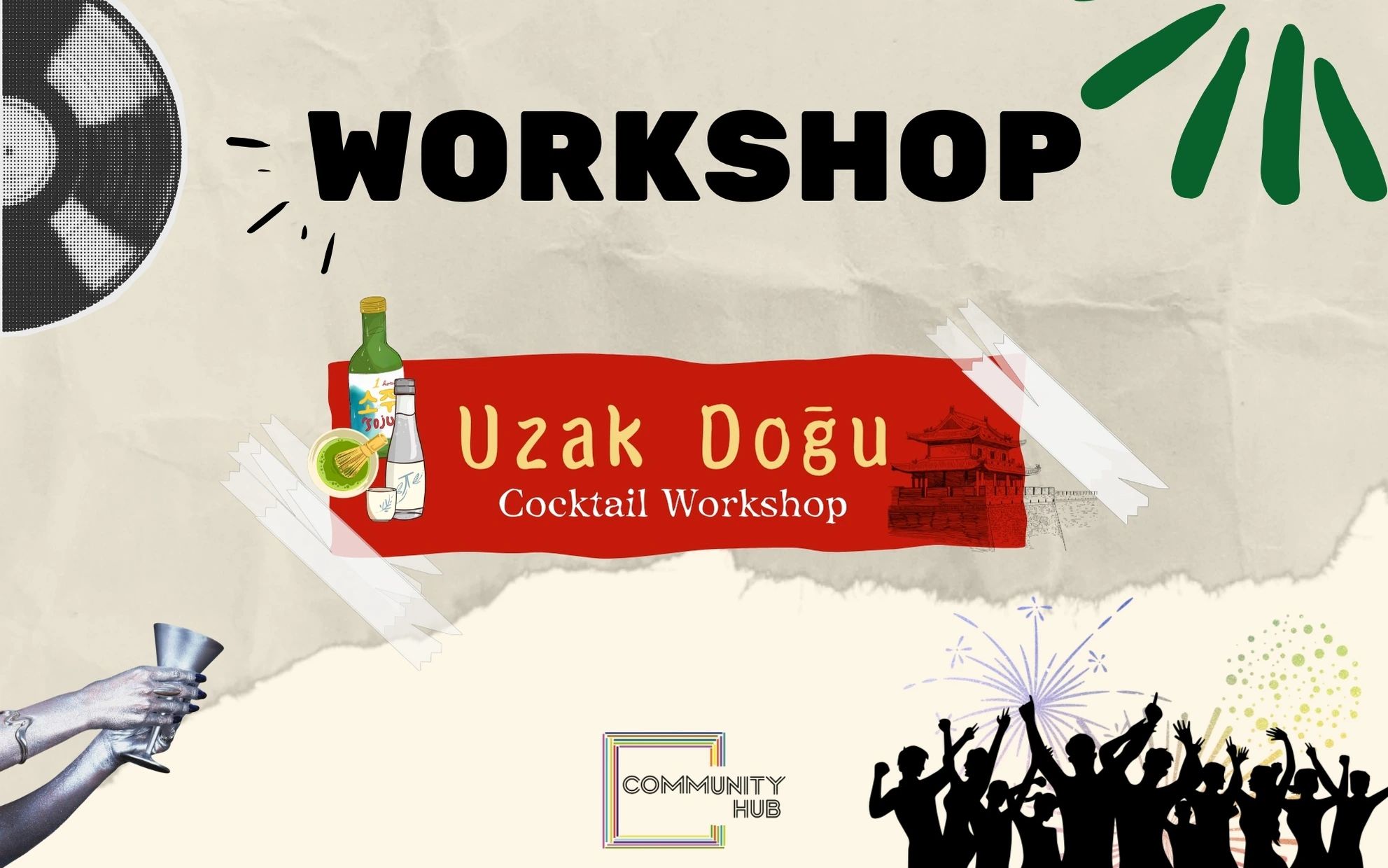 Uzak Doğu Cocktail Workshop  poster
