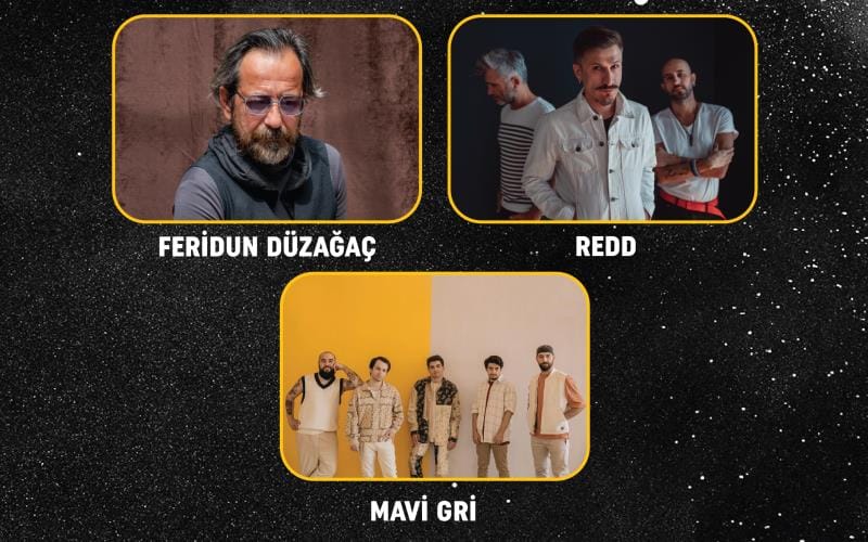 Vadi Fest: Feridun Düzağaç & Redd & Mavi Gri