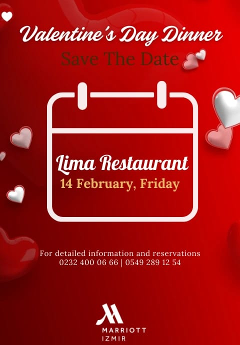 İzmir Marriott’ta Sevgililer Günü