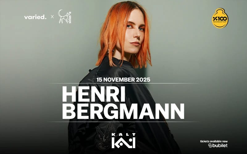 Varied x Sirius A Presents | Henri Bergmann poster