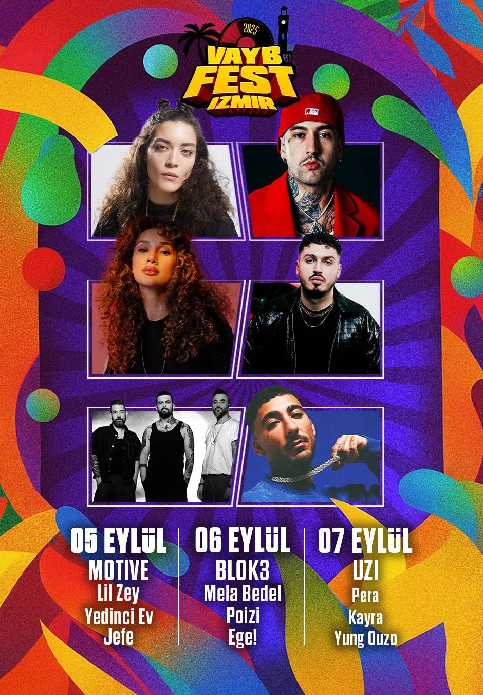 VaybFest: Motive-Blok3-UZI-Lil Zey-Mela Bedel 