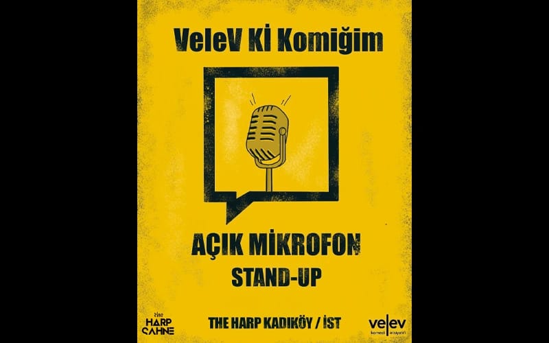 Velev Ki Açık Mikrofon poster